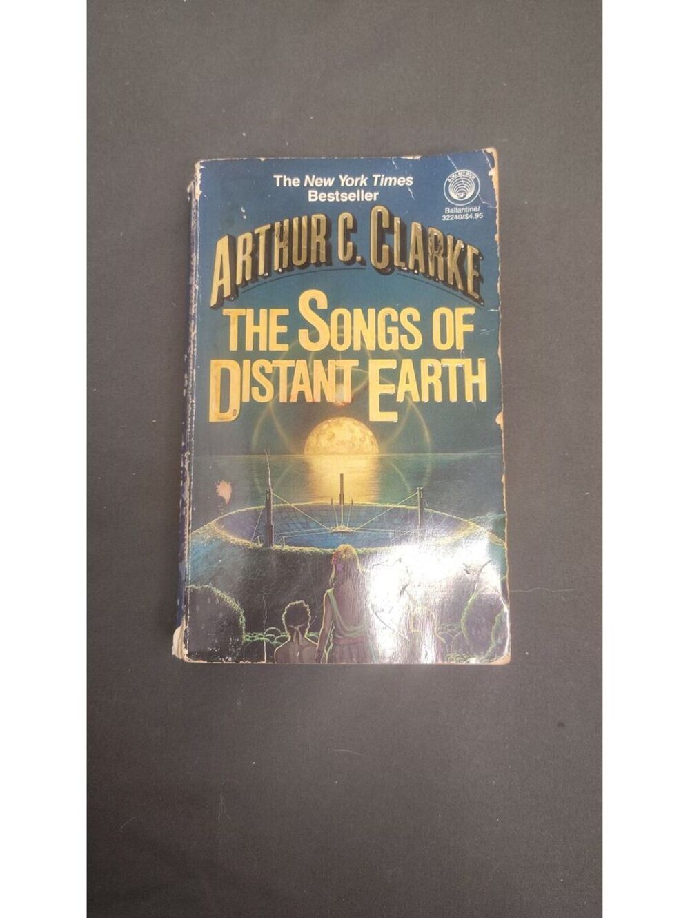 Arthur C. Clarke The Songs of Distant Earth 1987 1st PB Michael Whelan Art